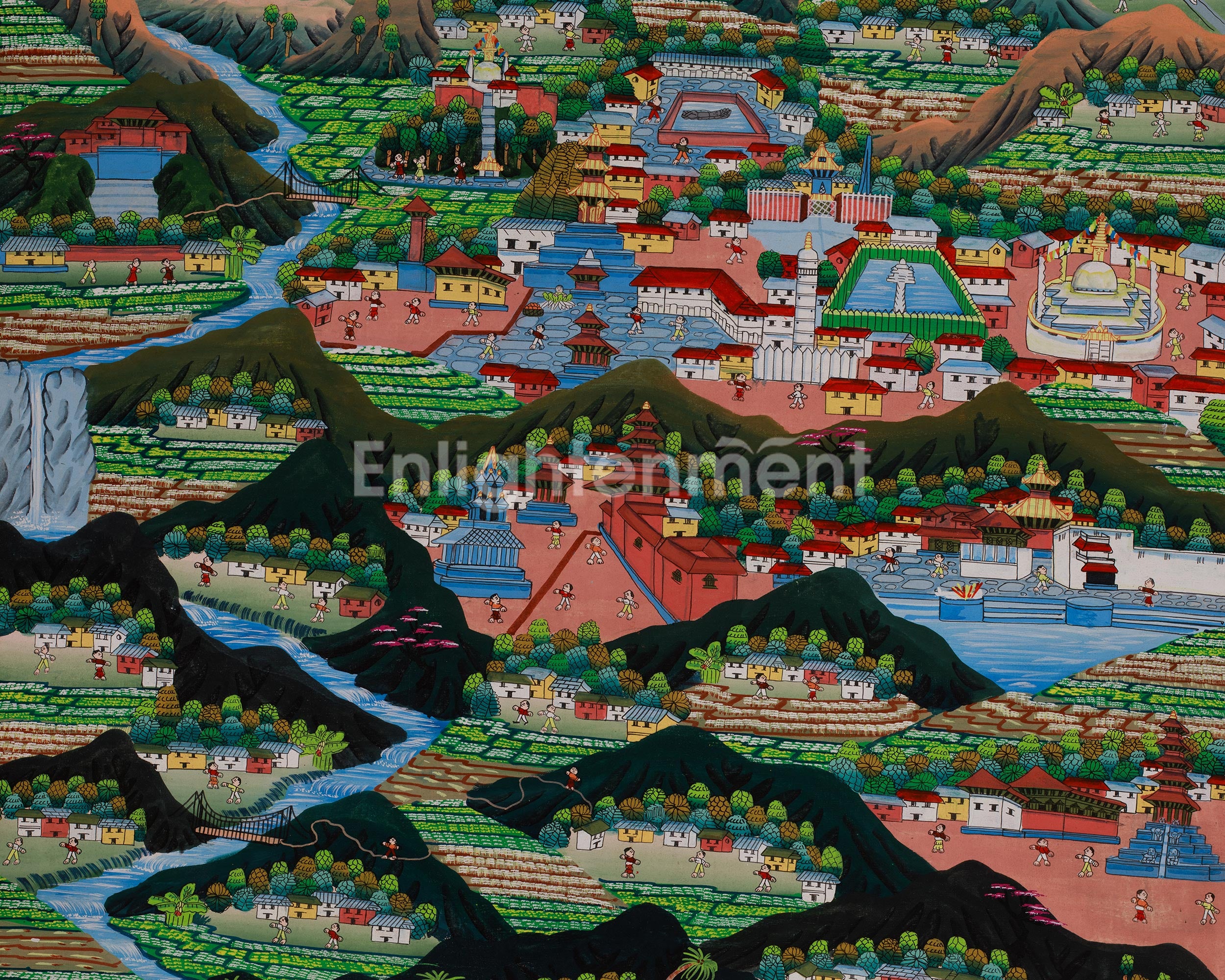 Kathmandu Valley Thangka | Himalayan Artwork
