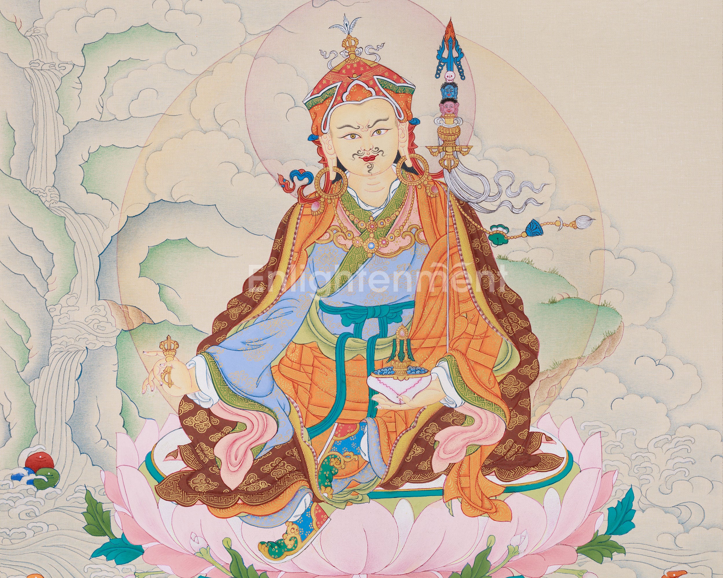 Padmasambhava | The Sacred Thangka of Guru Rinpoche, the Second Buddha
