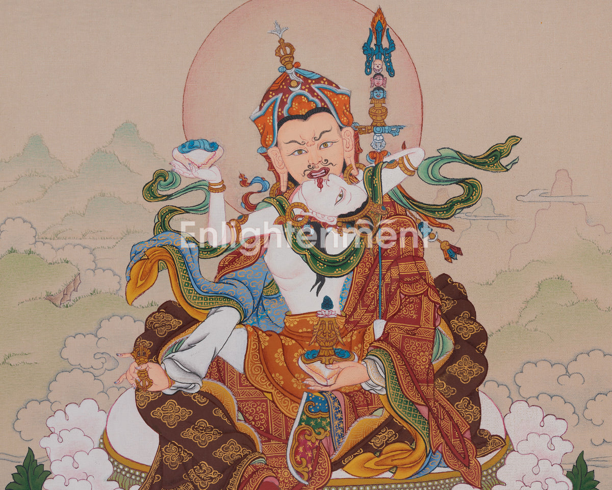Guru Rinpoche With Consort Art | Second Buddha | Precious Master