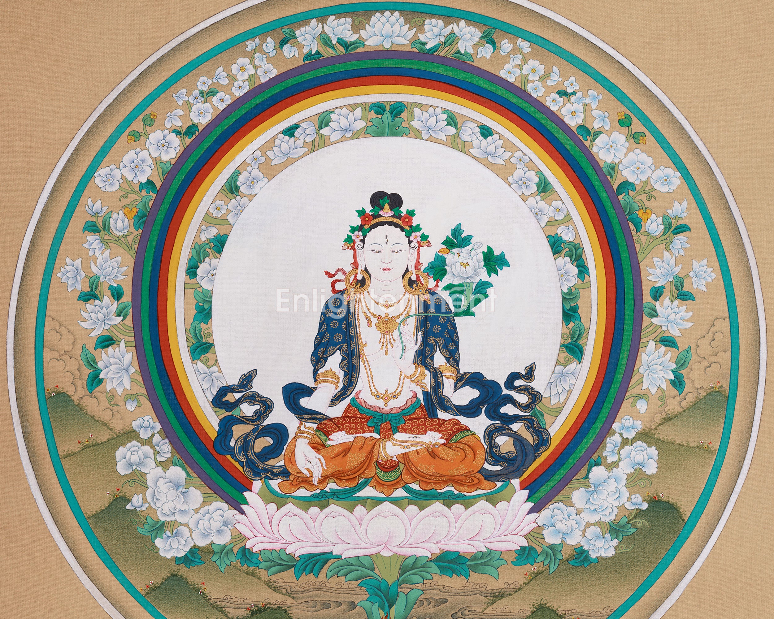 White Tara, Protector of Peace | The Divine Goddess of Compassion and Healing