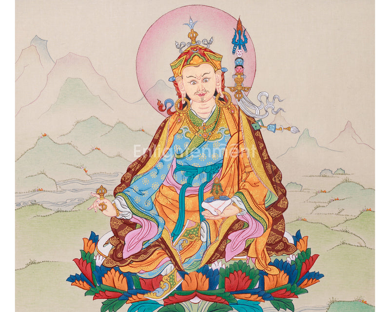 Perfectly Sized Guru Padmasambhava Painting