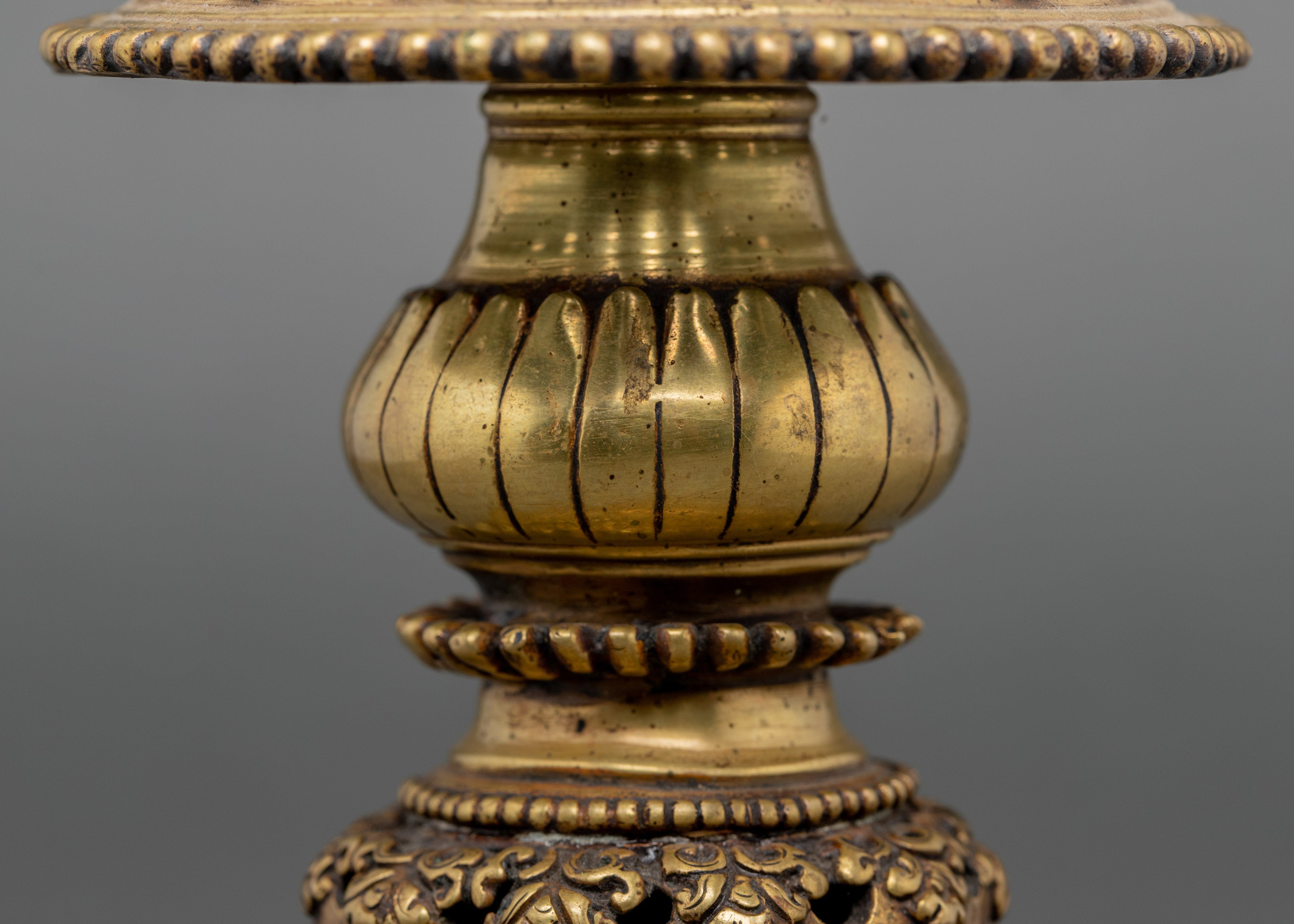 Buddhist Panas Set | Butter Lamp Tibetan | Religious Home Decor