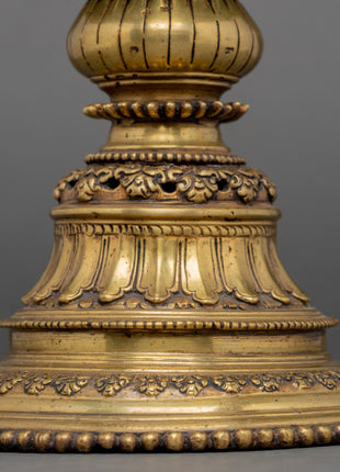 Buddhist Panas Set | Butter Lamp Tibetan | Religious Home Decor