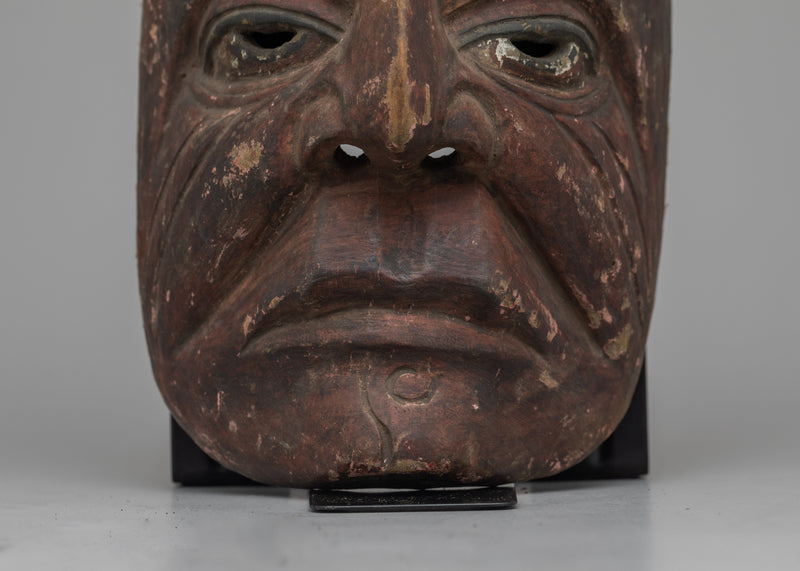 Vintage Wooden Mask | Bringing a Touch of the Old Mask into Your Home