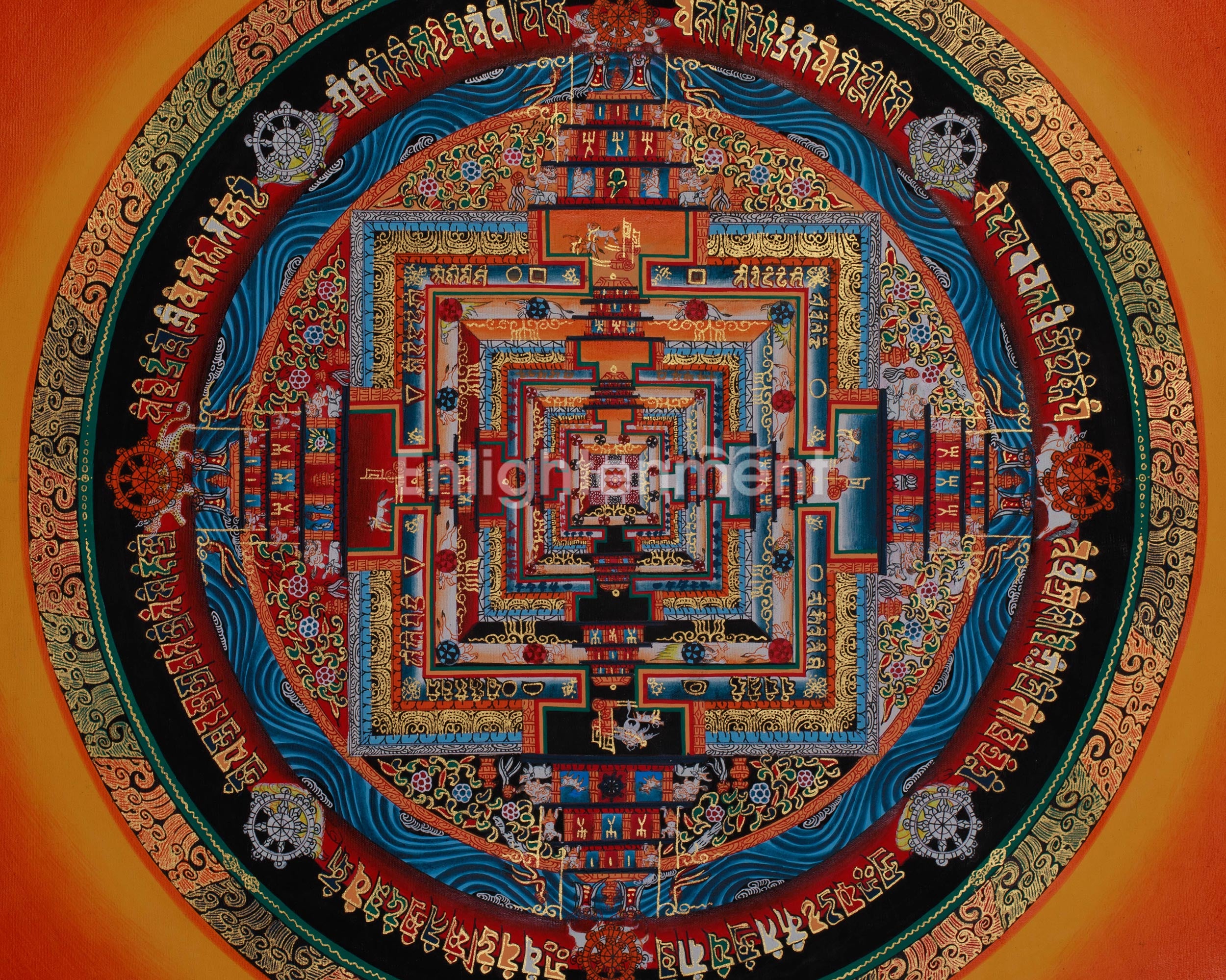 Kalachakra Meditation Mandala | Journey to Inner Peace and Enlightenment