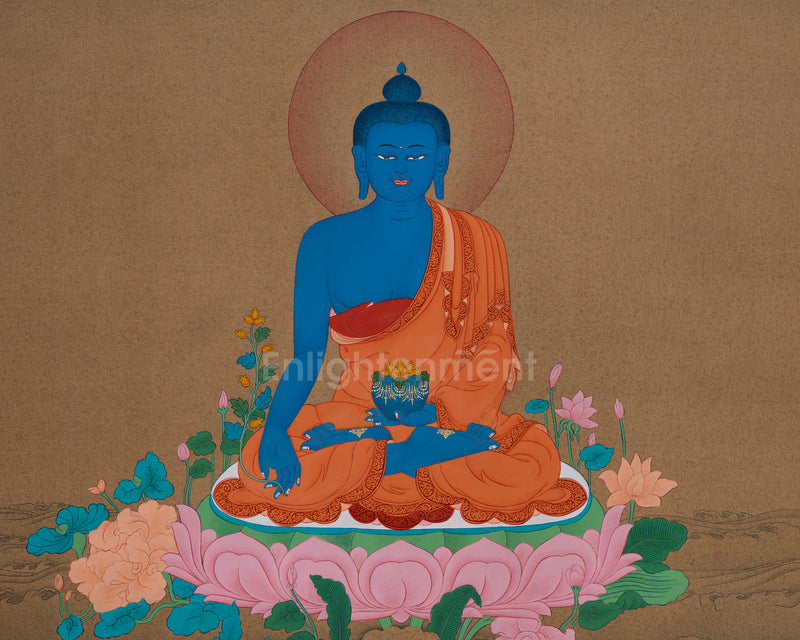 Bhaiṣajyaguru (Medicine Buddha) | Lapis Lazuli Buddha of Healing & Protection