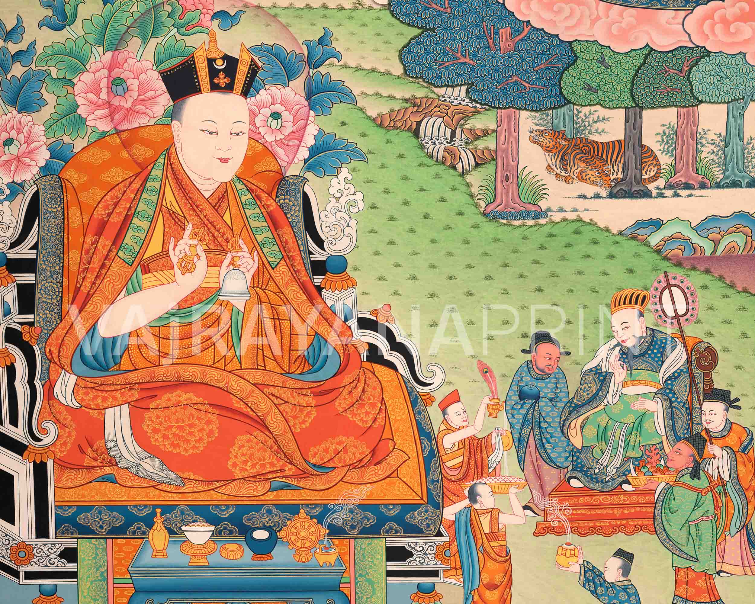 Karmapa Art| Karmapa Print | Himalayan Wall decor