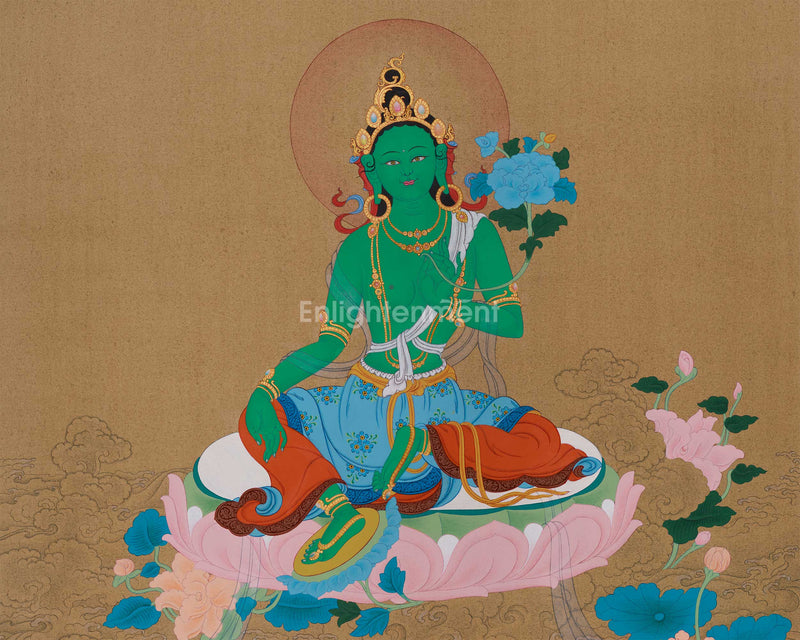 Jetsun Drolma Thangka | The Mother of Compassion & Protection