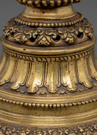 Buddhist Panas Set | Butter Lamp Tibetan | Religious Home Decor