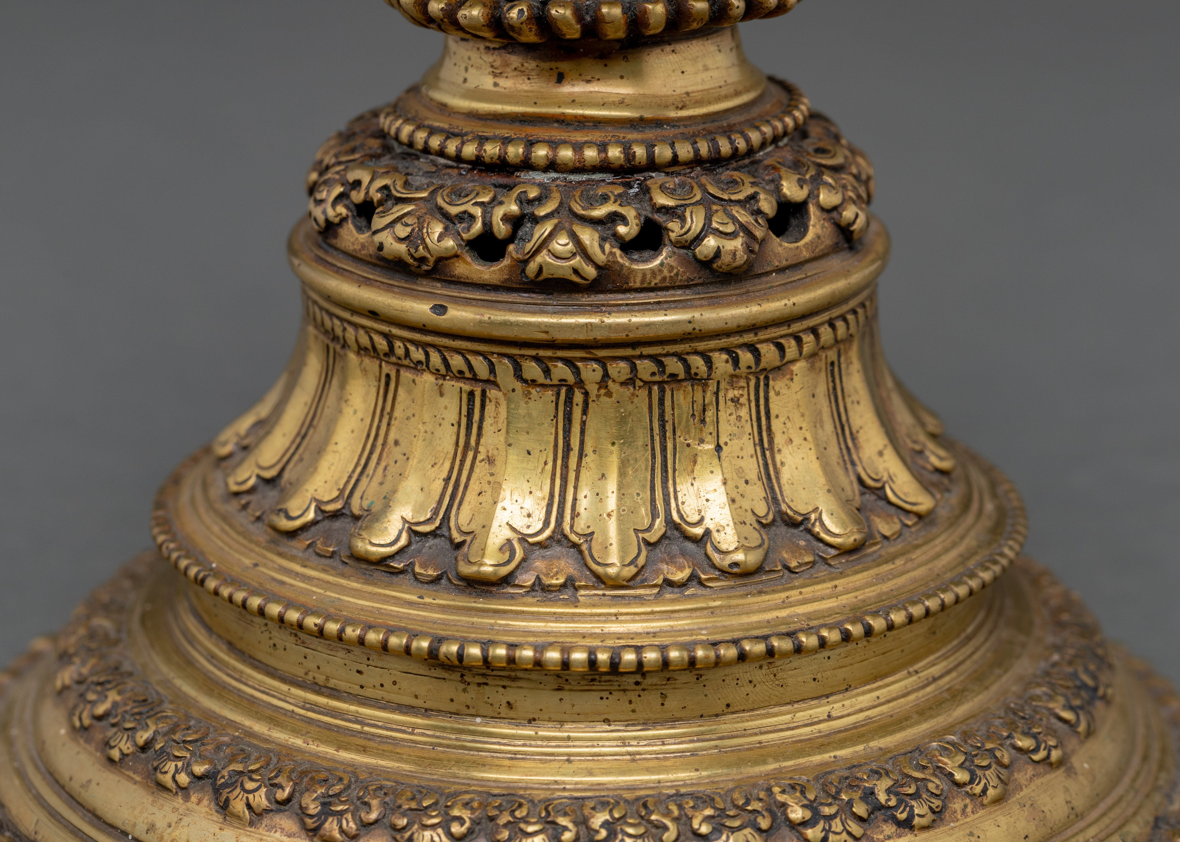 Buddhist Panas Set | Butter Lamp Tibetan | Religious Home Decor