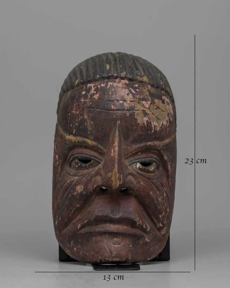 Vintage Wooden Mask | Bringing a Touch of the Old Mask into Your Home