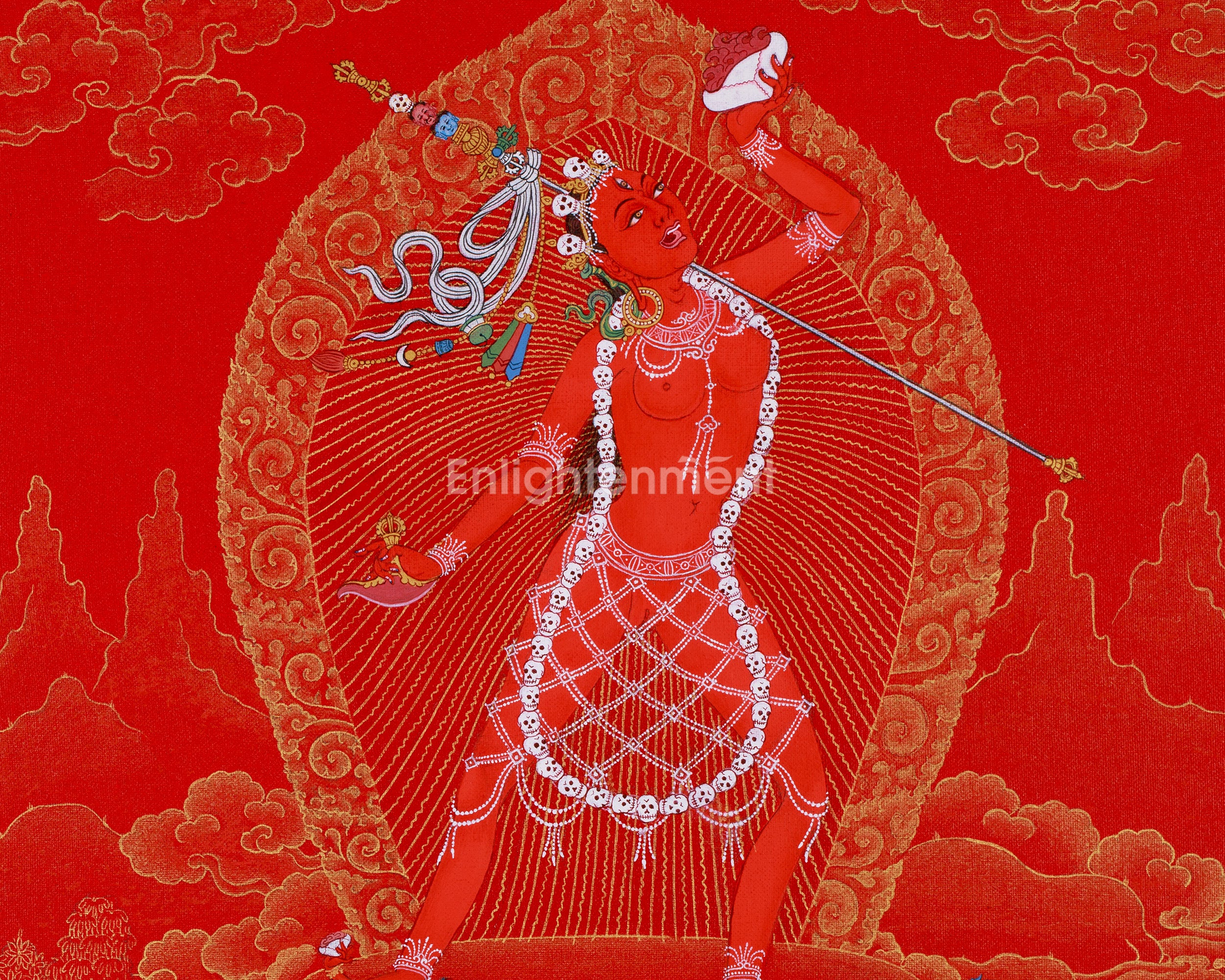 Vajrayogini Thangka | Tantric Goddess of Enlightened Transformation