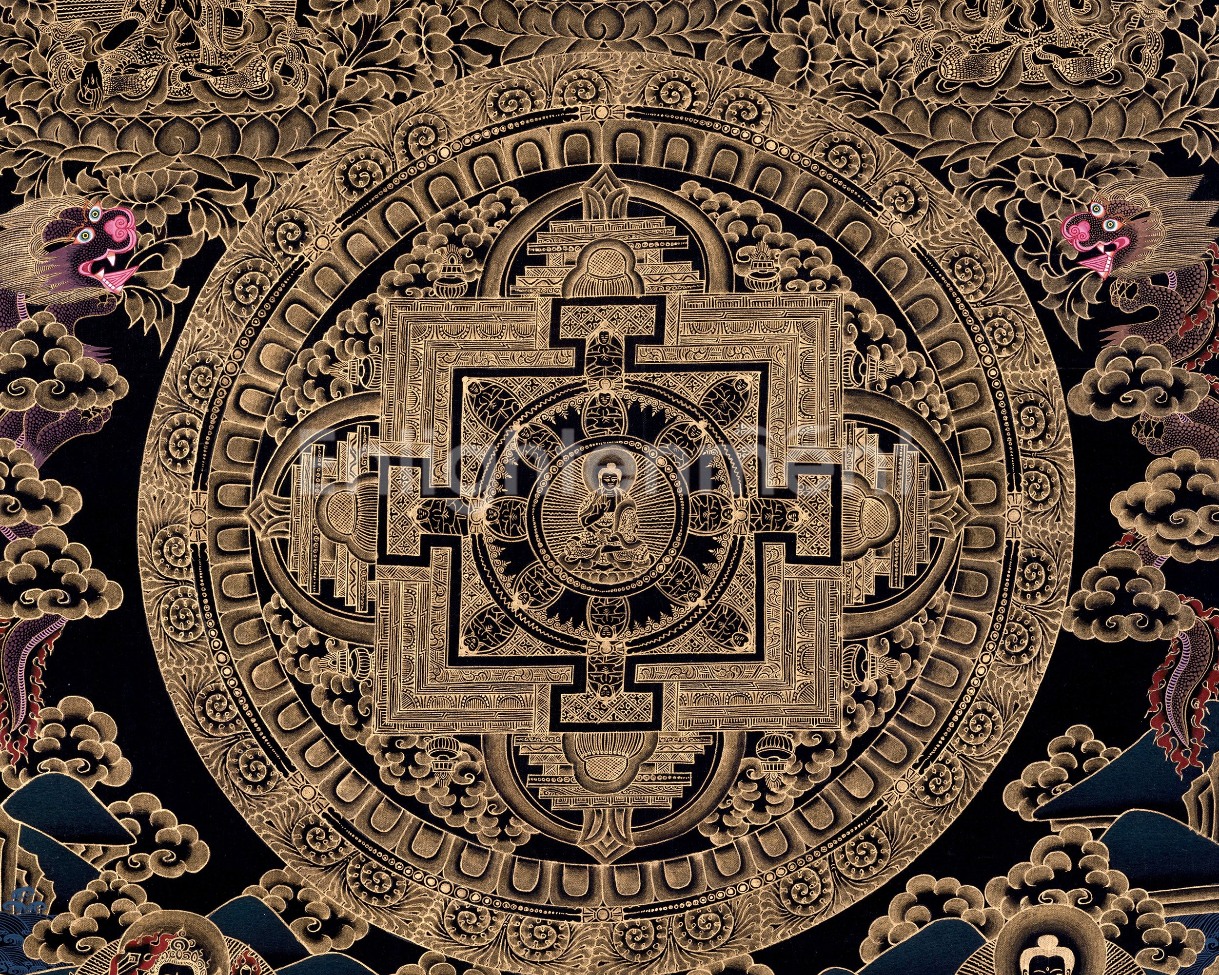 Buddha Shakyamuni Mandala | Radiance of Enlightenment | Historical Buddha
