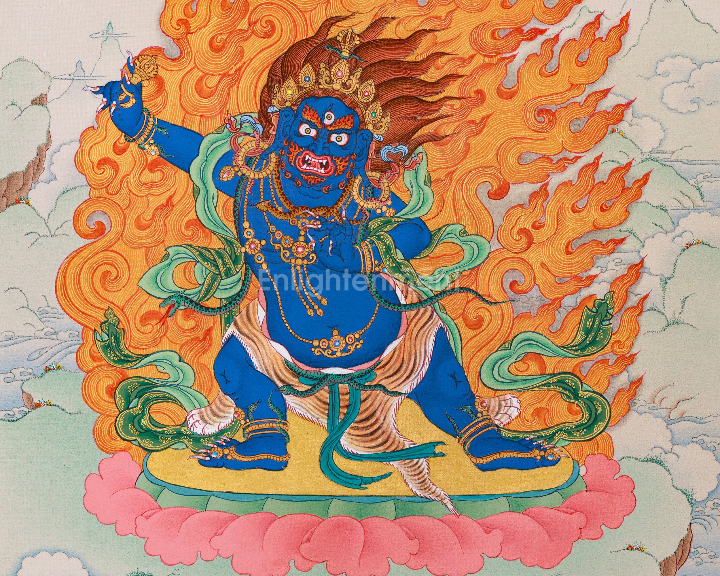 Vajrapani Bodhisattva | Om Vajrapani Hum
