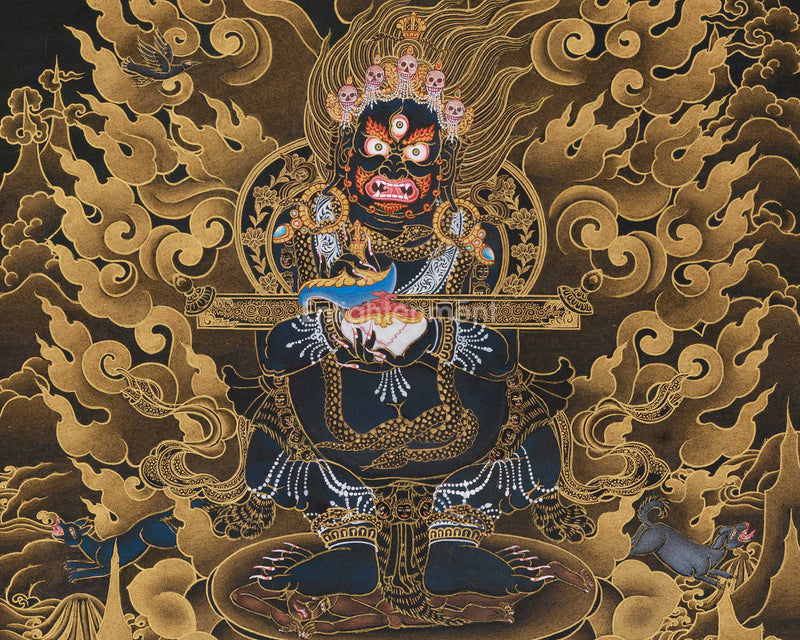 Mahakala of Sakya Tradition | Sakya Mahakala, Guardian Deity of Tibetan Buddhism