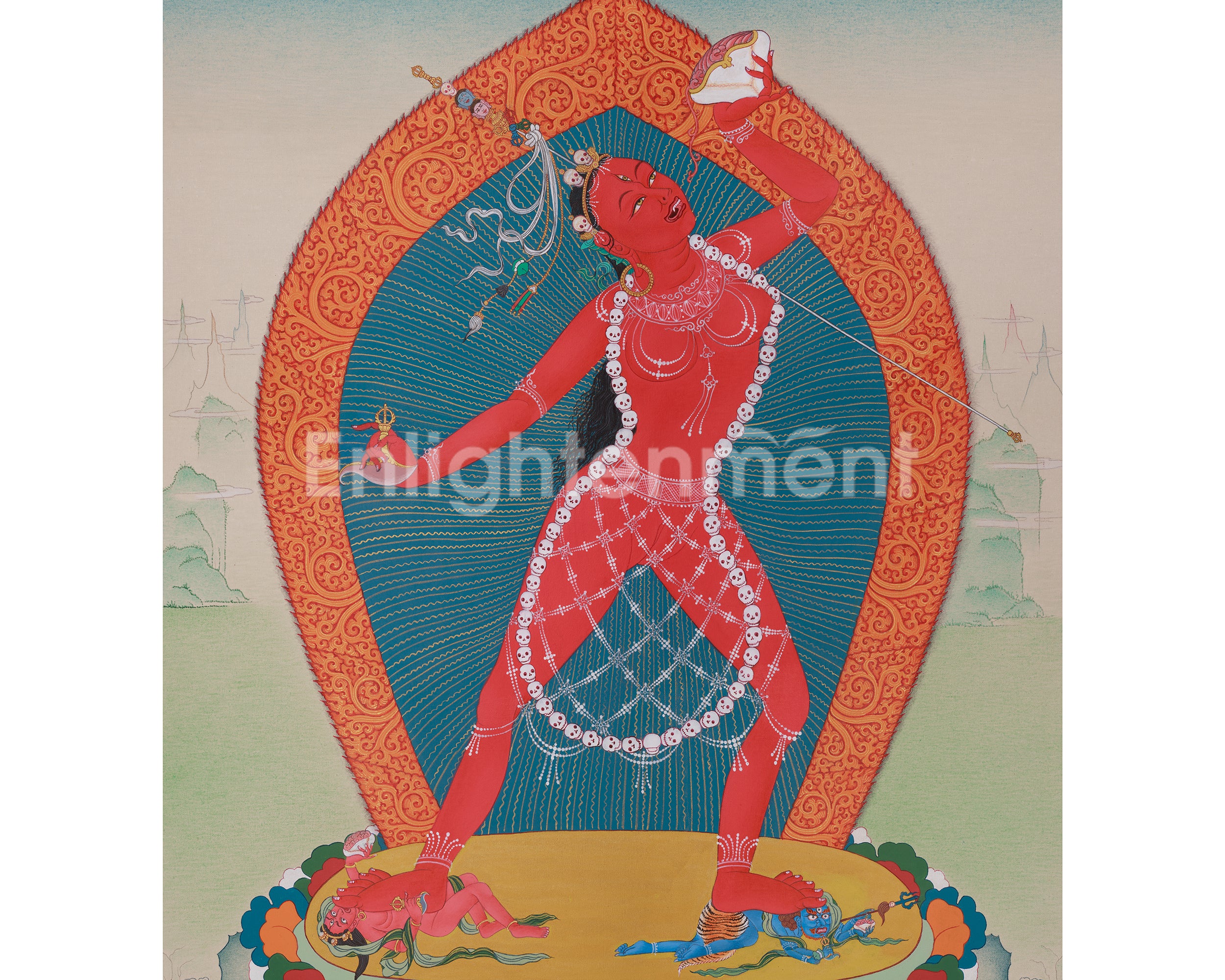 Vajrayogini Spiritual Thangka | Symbolizing Transformation and Enlightened Energy