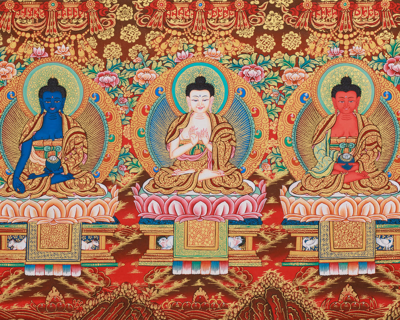 The 5 Dhyani Buddhas | Manifestations of the Five Supreme Wisdoms