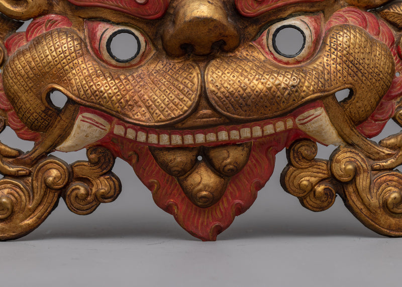 Handcrafted Kritimukha Mask | Traditional Hindu and Buddhist Protector Mask