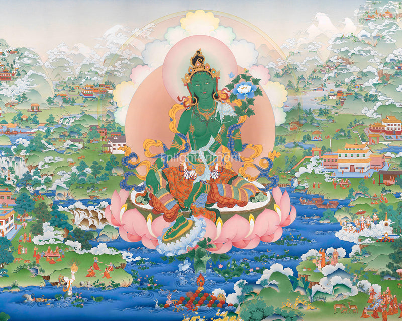 The Majestic Protector, Green Tara