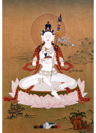 Yeshe Tsogyal | Dakini Thangka | Tibetan Buddhist Art