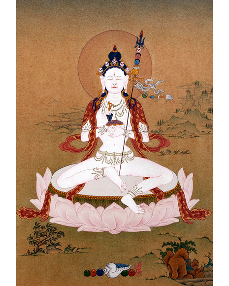 Yeshe Tsogyal | Dakini Thangka | Tibetan Buddhist Art
