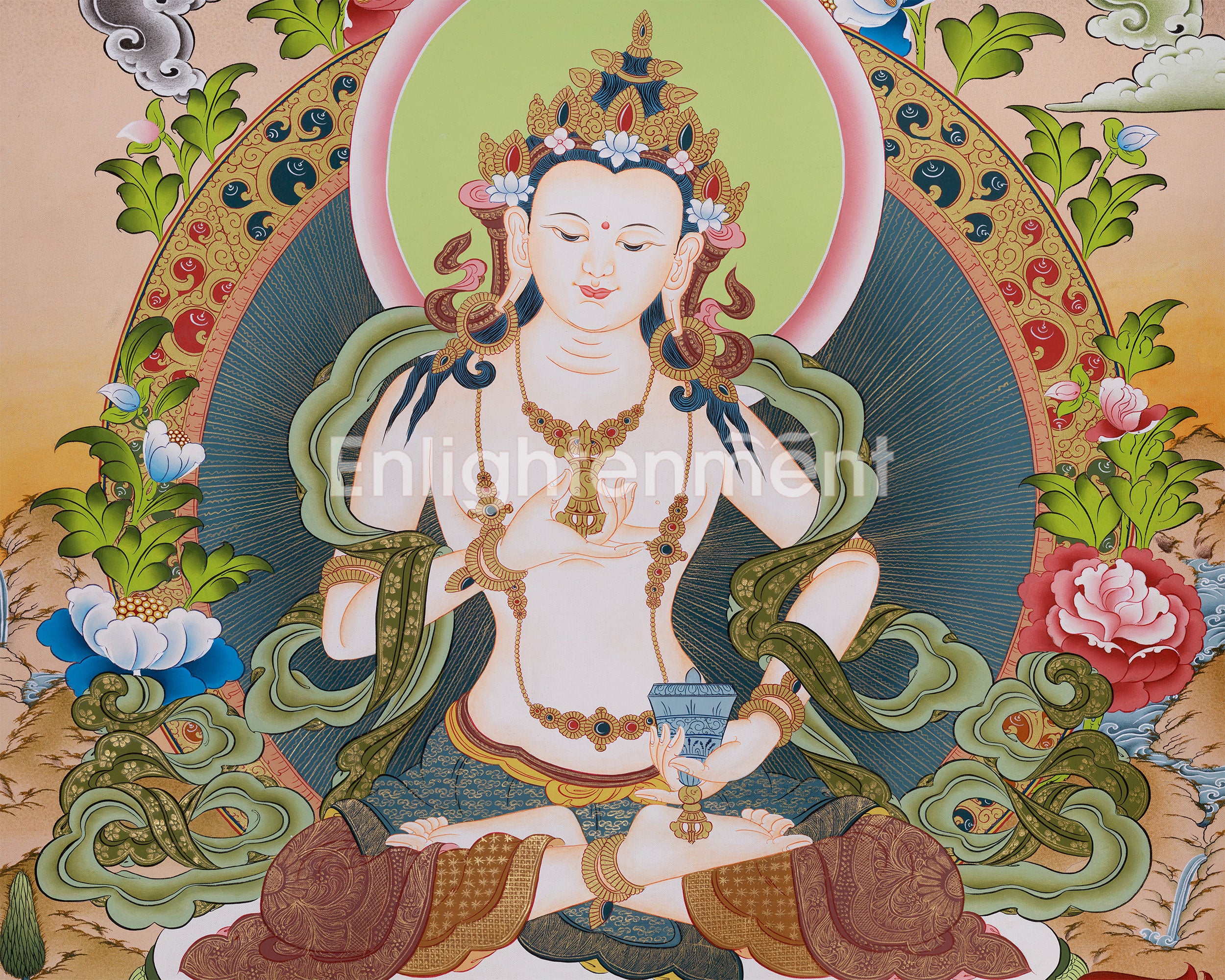 Bodhisattva of Purification, Vajrasattva Thangka | Spiritual Cleansing