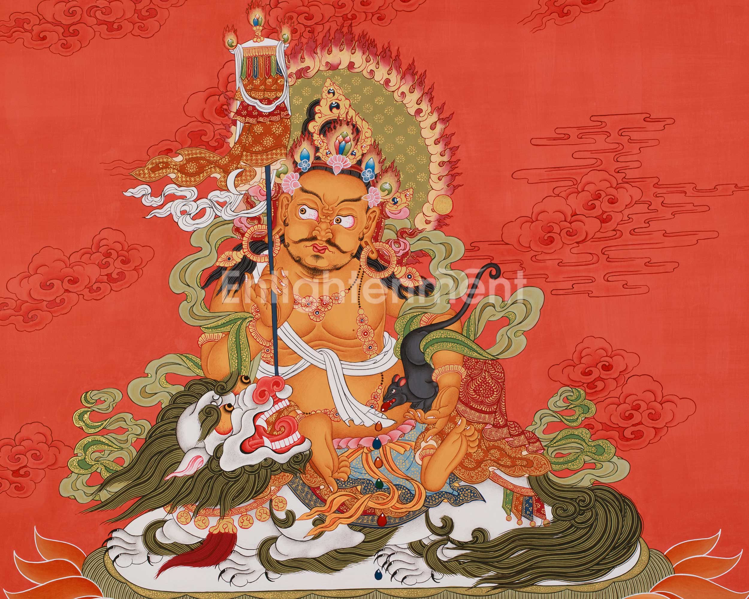 Namtoshe Buddha Thangka | Buddhist Art for Wealth and Protection