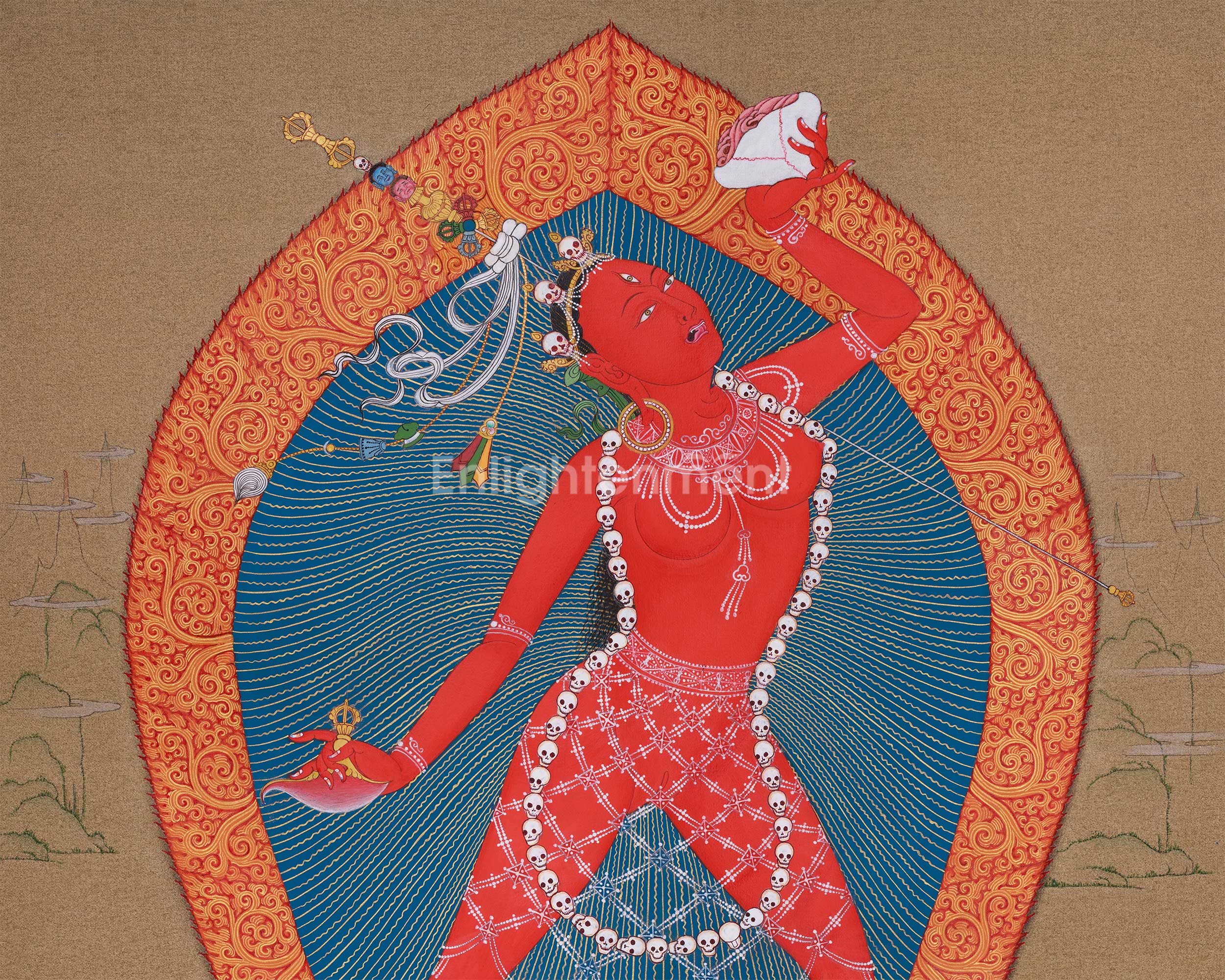 Female Goddess Vajrayogini | Enlightened Dakini of Passion and Wisdom