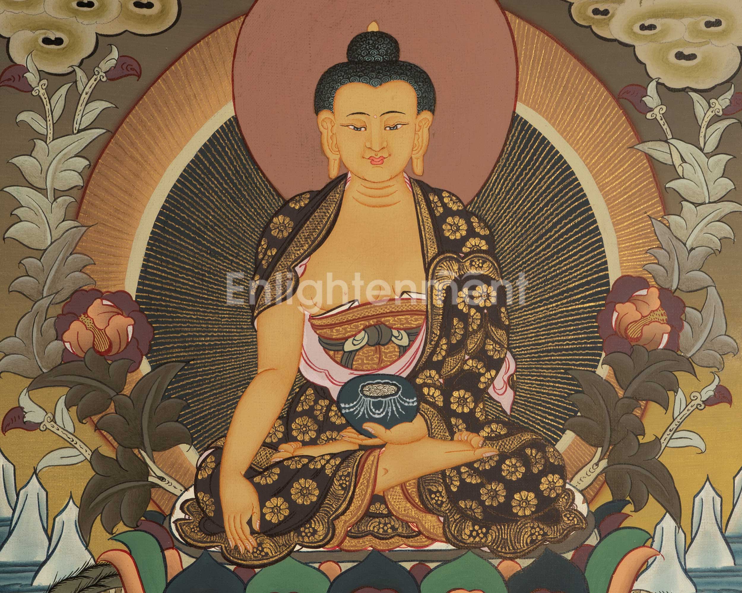 Shakyamuni Buddha Thanka | Religious Painting