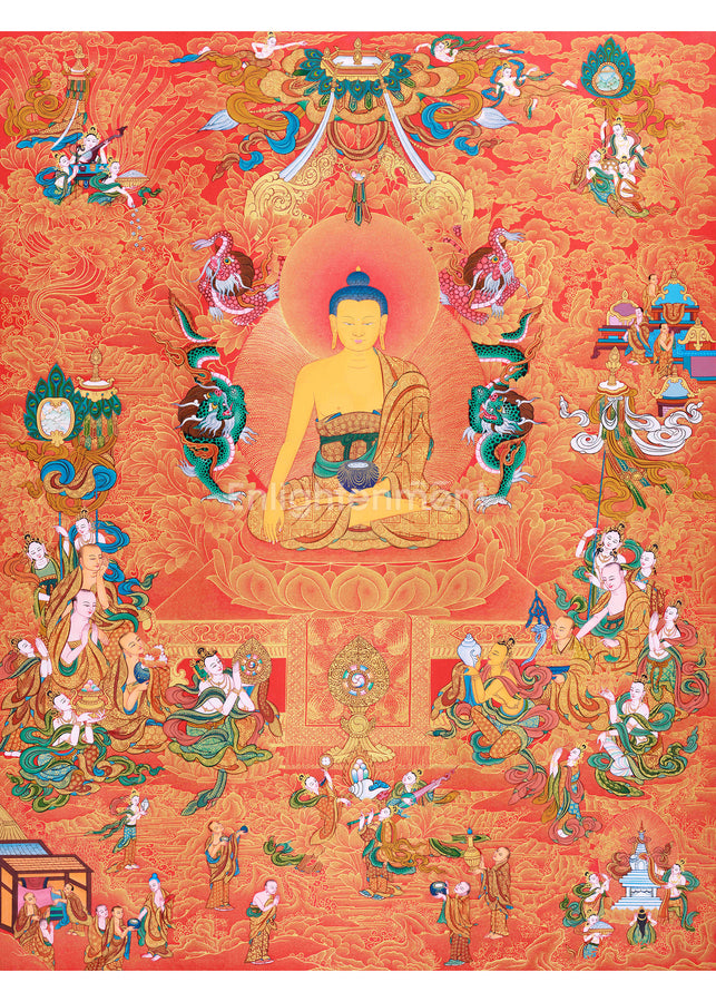 Shakyamuni Buddha Thangka