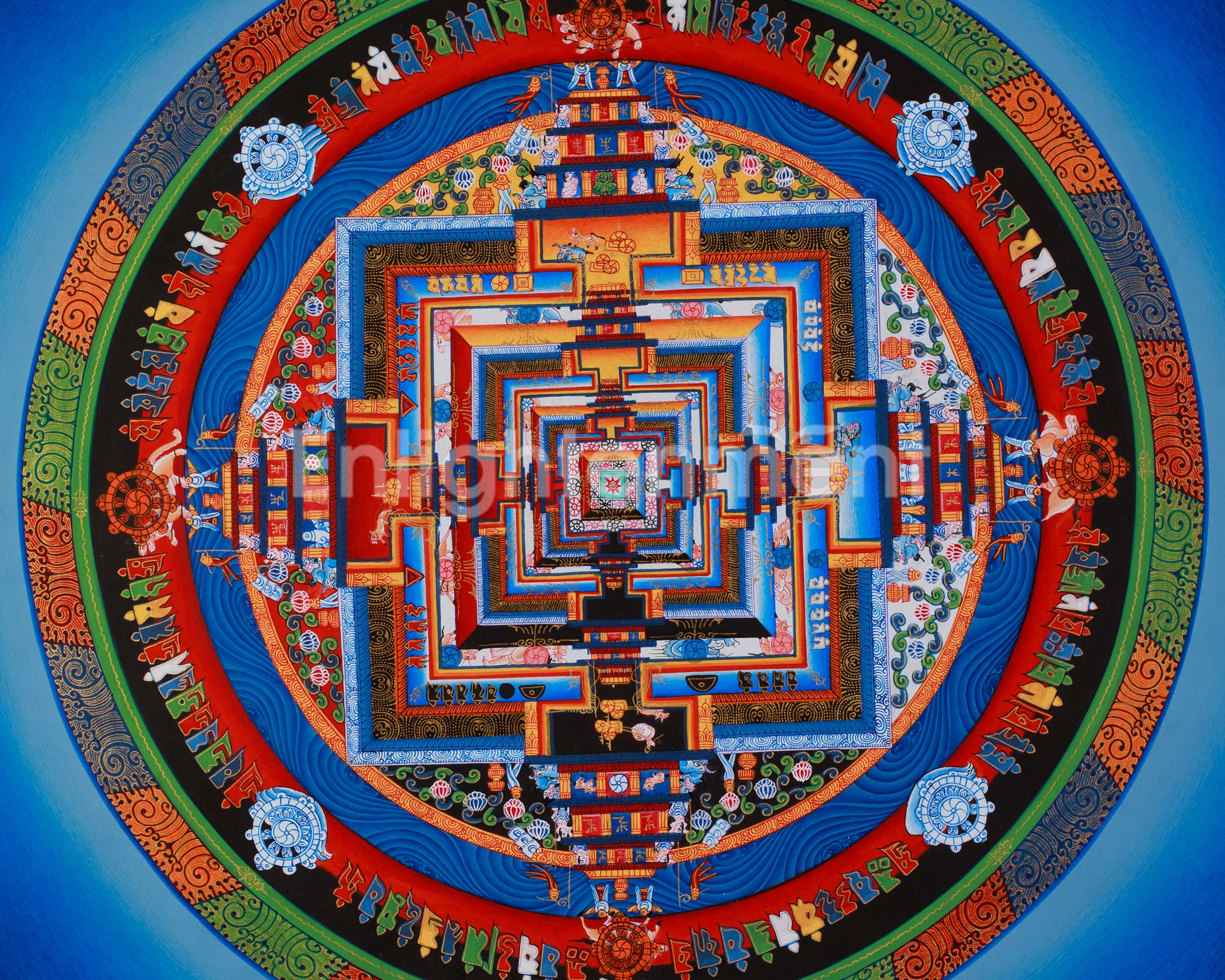 Kalachakra Mandala Sacred Art | Tibetan Art of Time, Balance, and Enlightenment