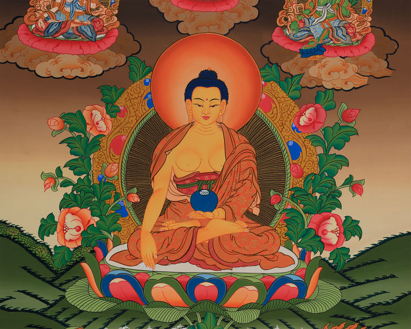 Buddha Shakyamuni Thangka | Enlightened One