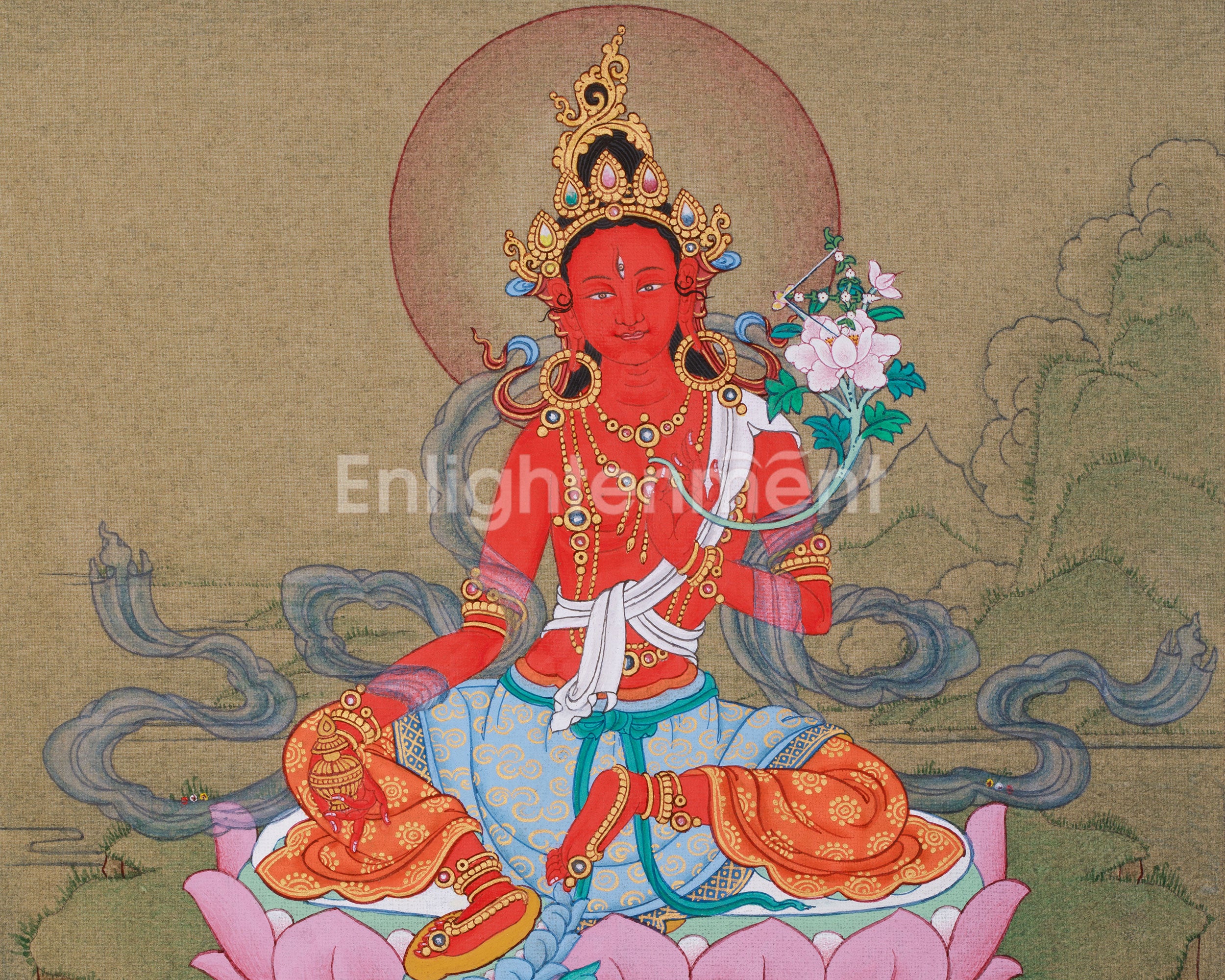 The Red Tara | The Female Buddha of Power and Magnetism