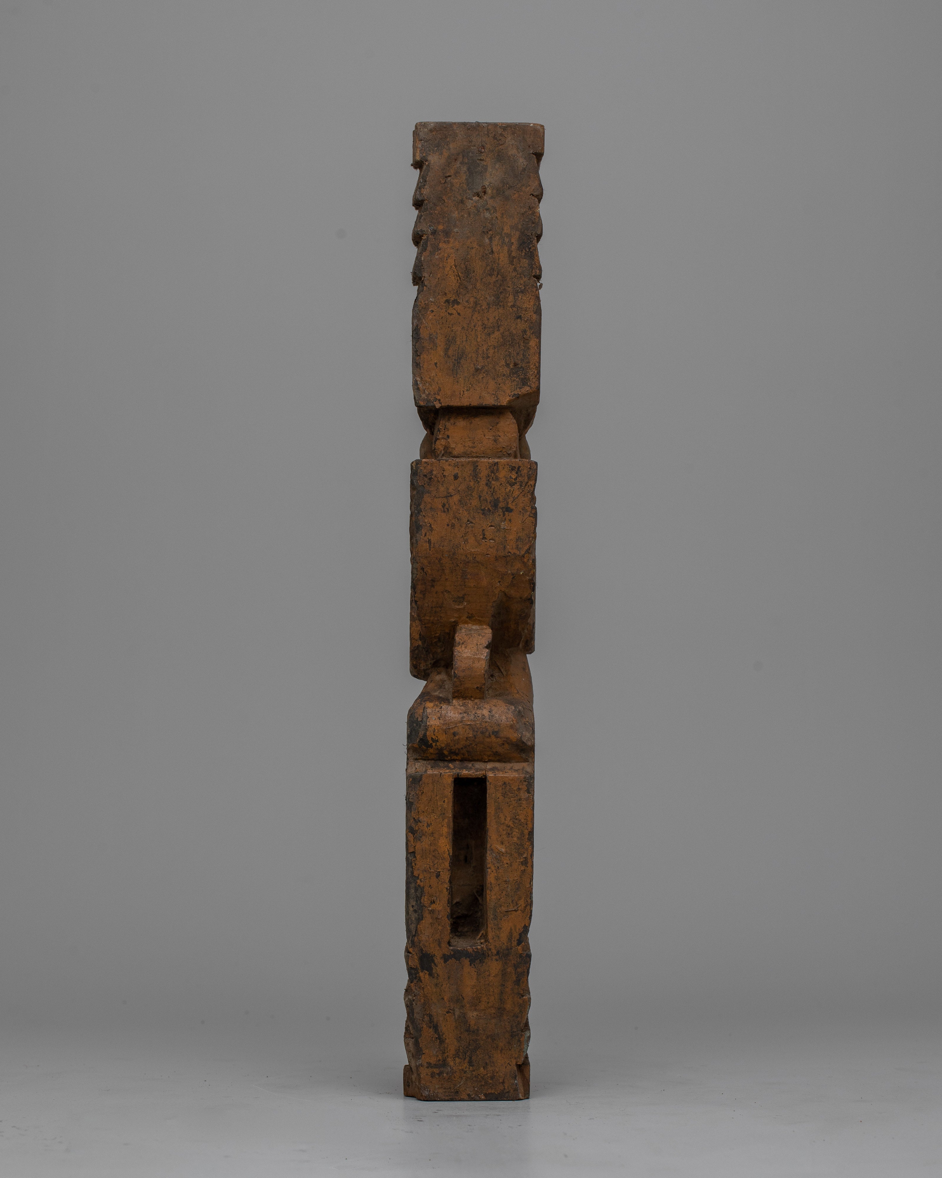 Newari Decorative Wood Post | Adding Charm and Character to Your Space