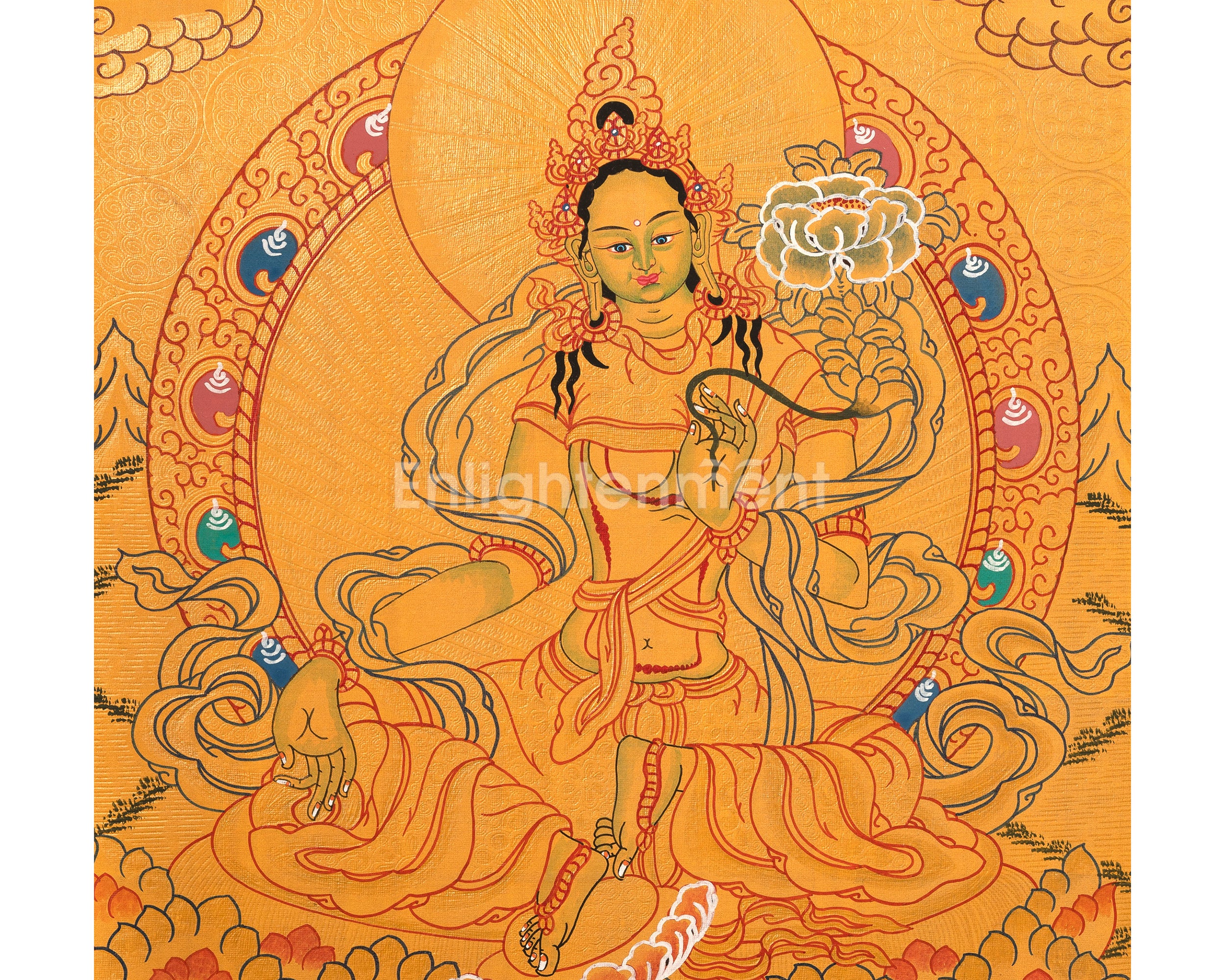 Goddess Green Tara Artwork | Protector, Healer & Symbol of Enlightened Action