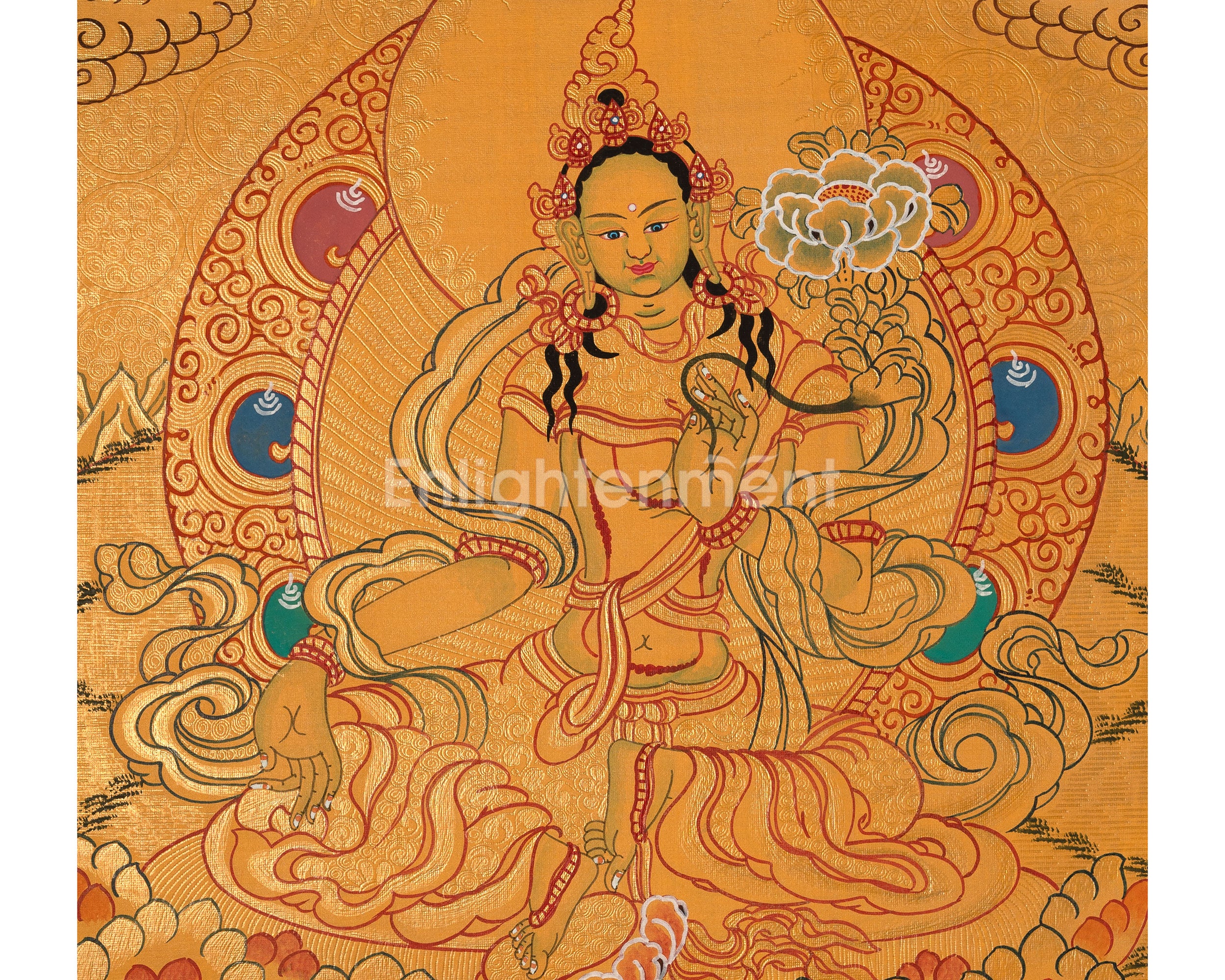 Goddess Green Tara Artwork | Protector, Healer & Symbol of Enlightened Action