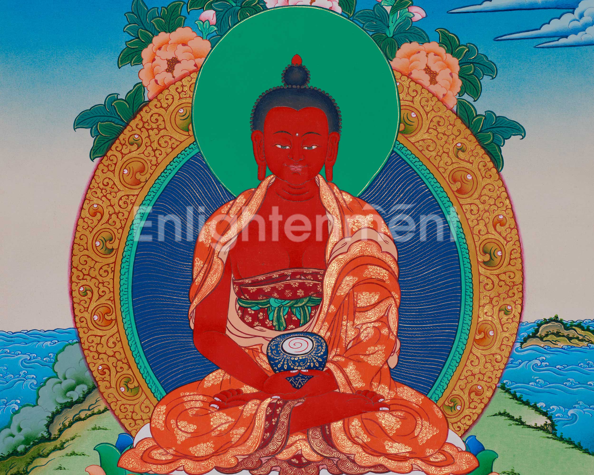 Traditional Amitabha Buddha | The Buddha of Infinite Light and Compassion