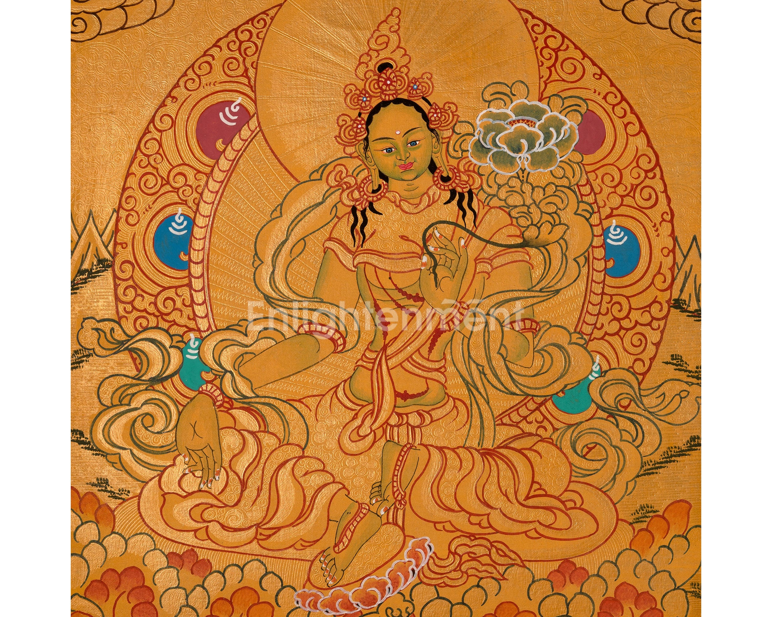 Goddess Green Tara Artwork | Protector, Healer & Symbol of Enlightened Action