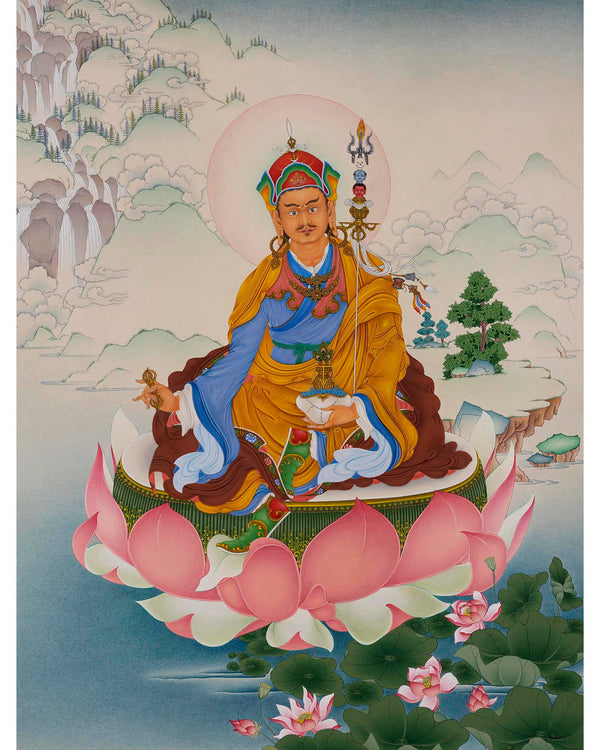 Guru Rinpoche (Padmasambhava) Thangka | Himalayan Art