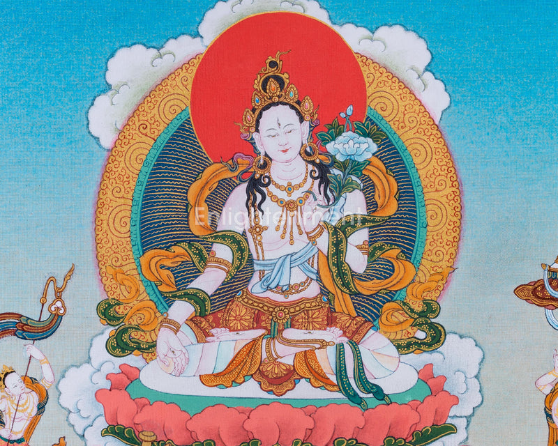 Healing Mother, White Tara Thangka