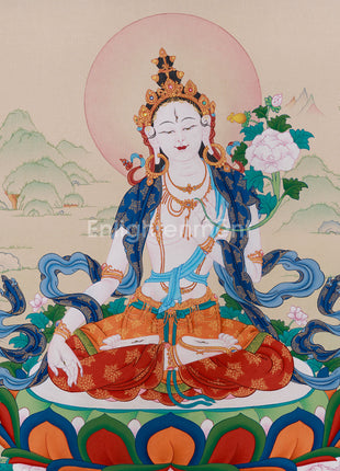 Sita Tara Goddess (White Tara) | Protector of Longevity and Compassion