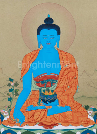 Healing Medicine Buddha Thangka