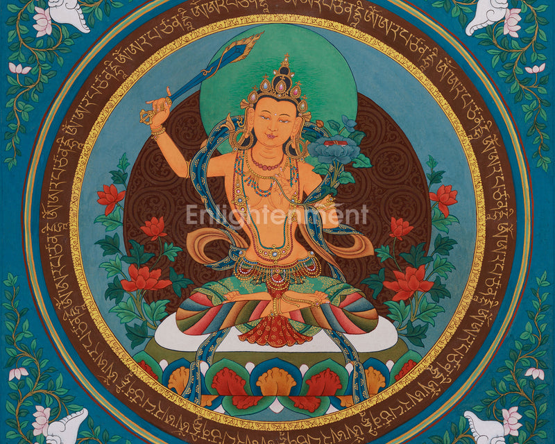 Manjushri Mantra Mandala | A Gateway to Wisdom and Enlightenment