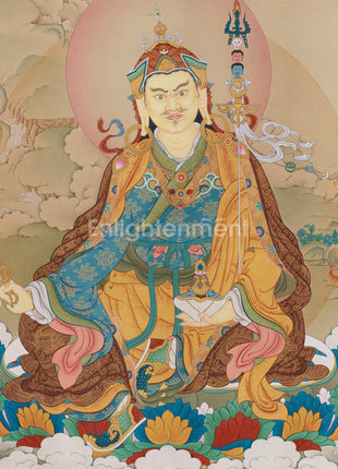 The Great Master Guru Rinpoche Thangka | Exclusive Art of Enlightenment