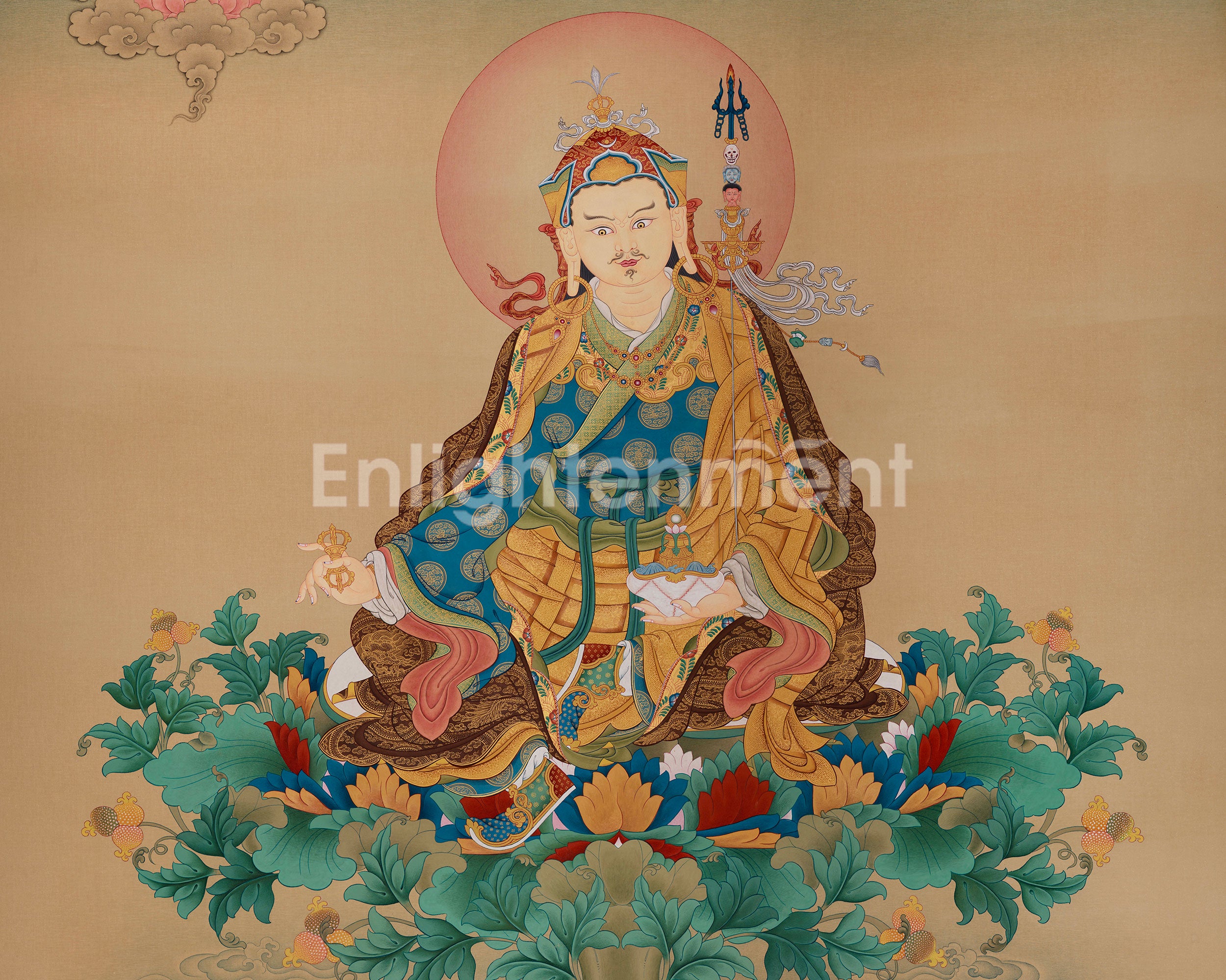 Spiritual Master Padmasambhava, The Lotus-Born | Buddhist Masterpiece