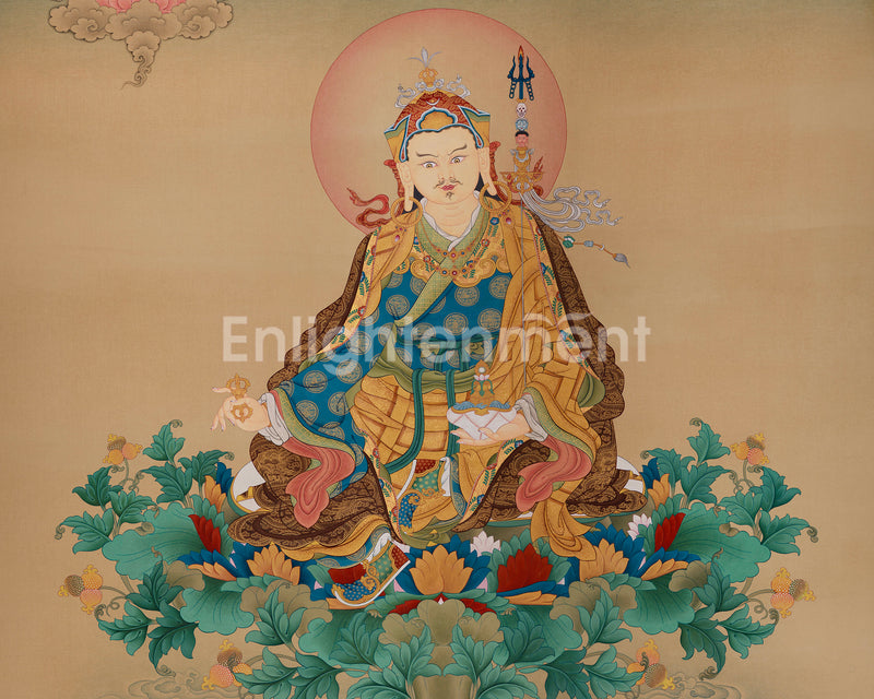 Spiritual Master Padmasambhava, The Lotus-Born | Buddhist Masterpiece