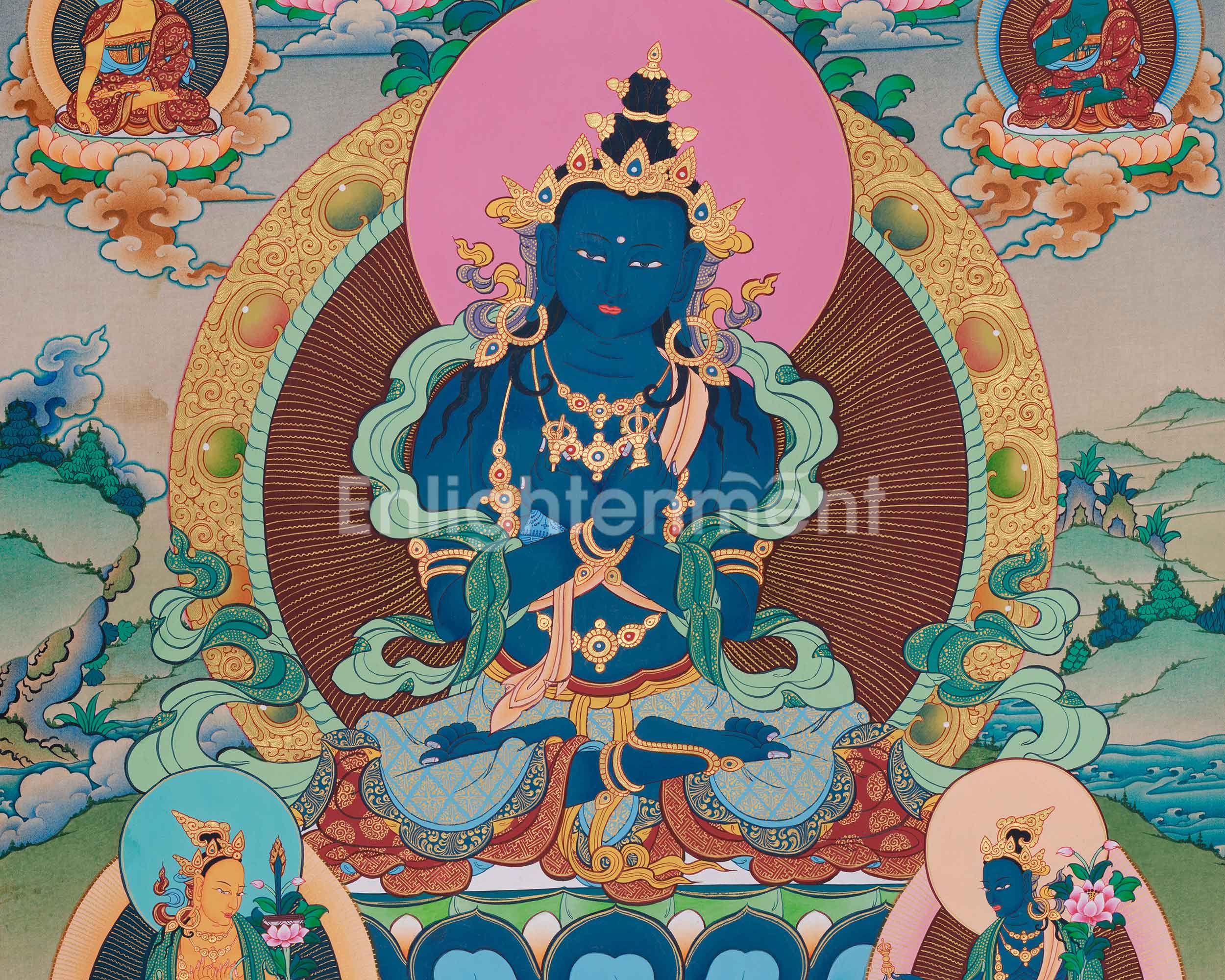 Vajradhara Painting | The Primordial Buddha Symbolizing Ultimate Wisdom