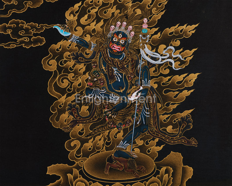 Troma Nagmo, A wrathful Dakini Thangka