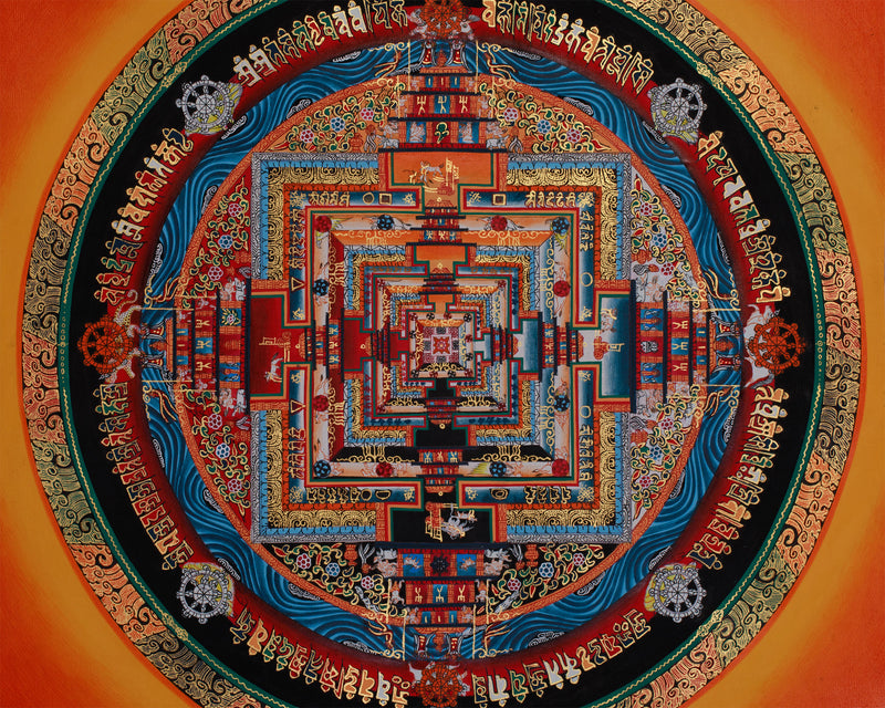 Kalachakra Meditation Mandala | Journey to Inner Peace and Enlightenment