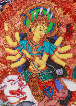 Devi Durga | Fierce Tantric Goddess Art